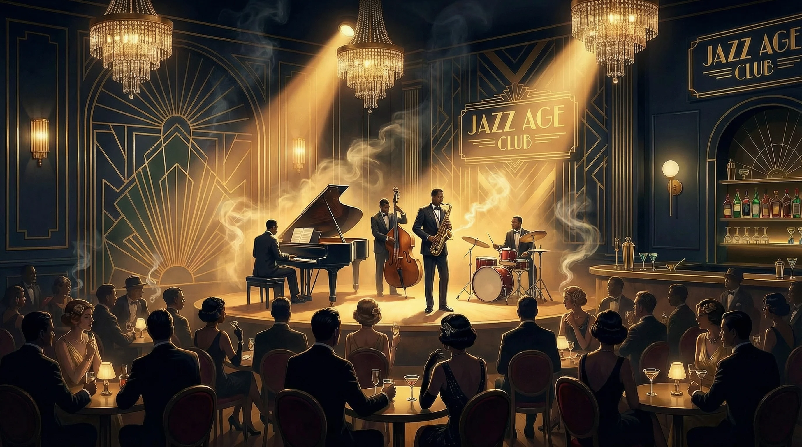 爵士乐队现场演出 - 体验 棋牌娱乐 的魅力